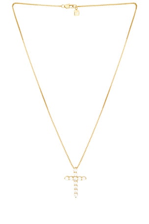 The Bella Pave Cross Pendant Necklace The M Jewelers NY