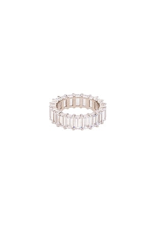 The Emerald Cut Pave Ring The M Jewelers NY