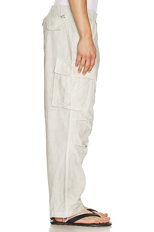 Thisisneverthat pantalón cargo en color gris claro