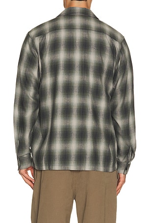 thisisneverthat Nep Check Zip Shirt in Grey