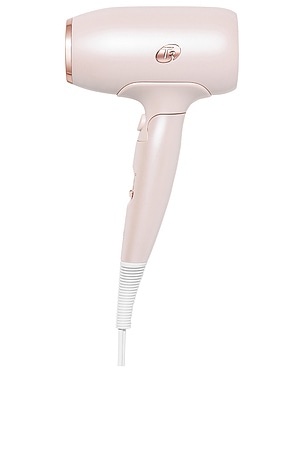 T3 Afar Lightweight Travel Size Hair Dryer in Satin Blush