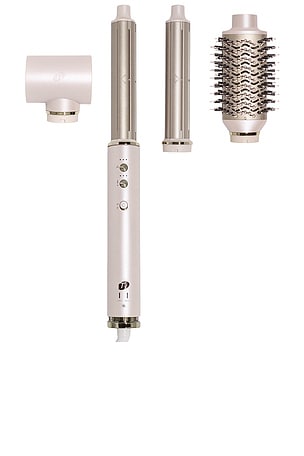 Aire 360 Air Styler Blowout Kit With Dual Voltage And Ceramic Curling Attachments T3