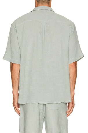True Tribe Pablo Shirt in Green. Size S. Also