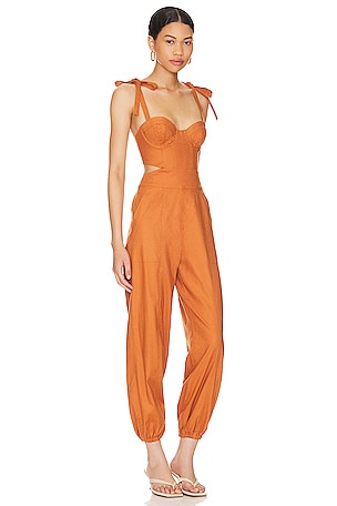 Tularosa Kylo Jumpsuit in Orange