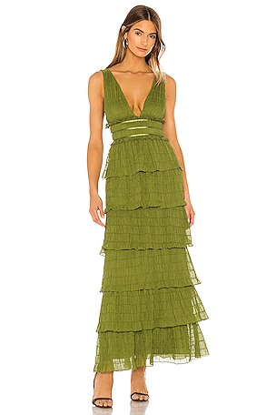 tularosa green dress Odana's | PEONY main image 0