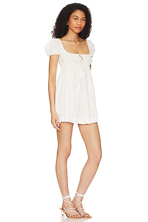 Tularosa Amelie Mini Dress in White