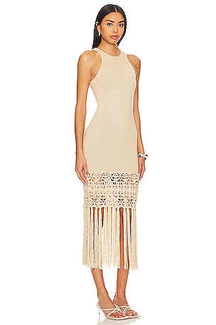 Tularosa Lucaya Dress in Tan