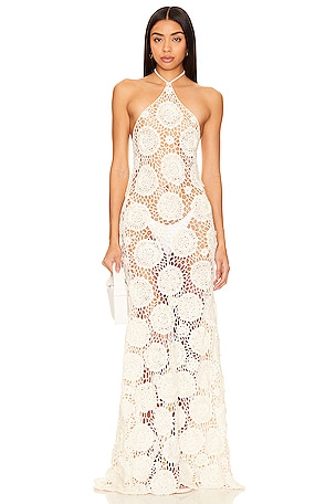 Thalassa Floral Crochet DressTularosa$398
