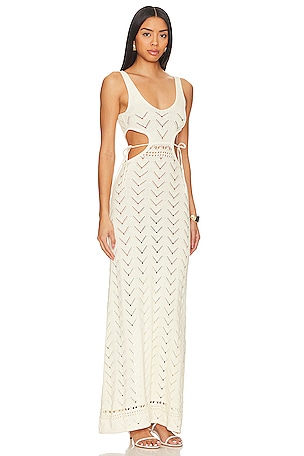 Tularosa Andros Dress in Ivory. Size S. Also