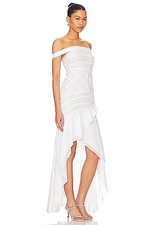 Tularosa Mandy Maxi Dress in White