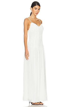 Tularosa x Maggie MacDonald Maria Gown in Ivory