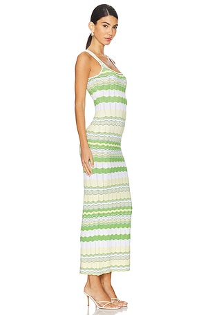 Tularosa Phila Maxi Dress in Green