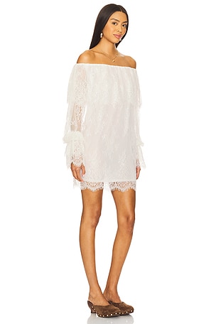 Tularosa Winona Mini Dress in White