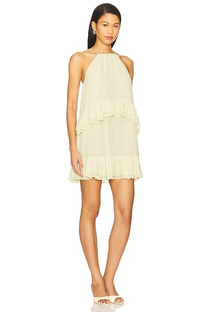 Tularosa Vianna Mini Dress in Sage