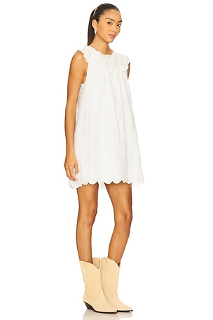 Tularosa Elera Mini Dress in White