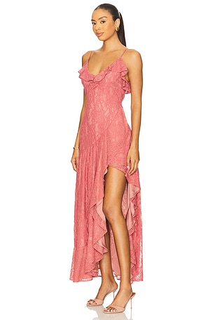 Tularosa Jada Maxi Dress in Rose