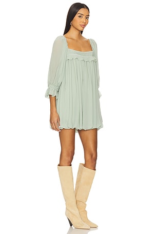Tularosa Jaida Mini Dress in Sage