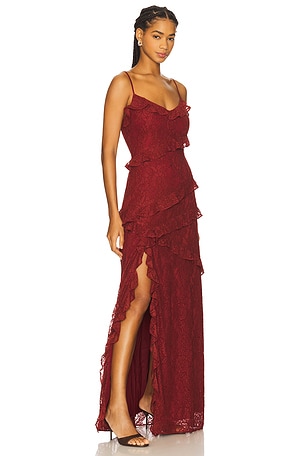 Tularosa Caila Maxi Dress in Wine