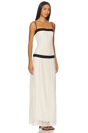 Tularosa Priscilla Maxi Dress in Cream. Size XXS. Also
