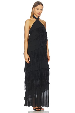 Tularosa Kellen Gown in Black