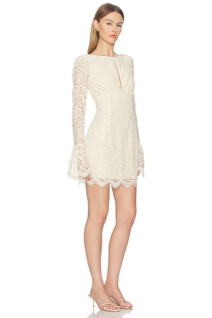 Tularosa Clarissa Mini Dress in Ivory