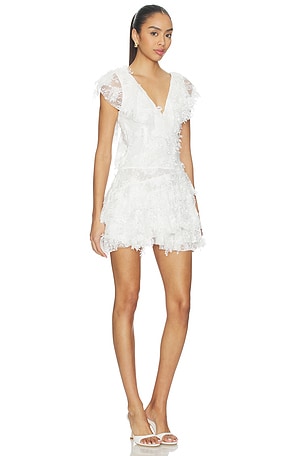 Tularosa Kelsie Mini Dress in Ivory