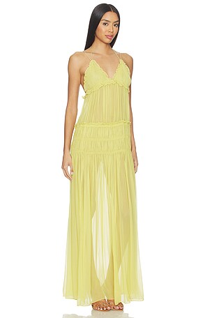 Tularosa Covasanta Maxi Dress in Green