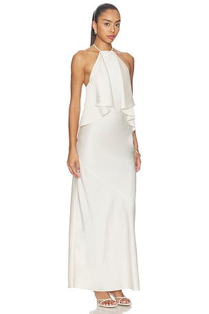 Tularosa X Emma Rose Lou Gown in Cream
