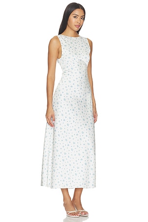 Tularosa Dallen Midi Dress in Ivory
