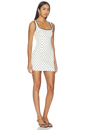 Tularosa Elowen Mini Dress in Black & White. Size XXS. Also