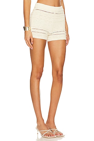 Tularosa Marisol Shorts in Beige