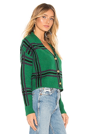 Tularosa Bellair Cardi in Green