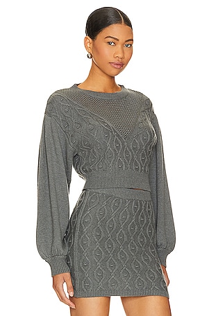 Tularosa Davina Sweater in Charcoal