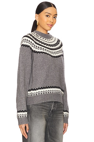 Tularosa Kiva Fairisle Sweater in Grey