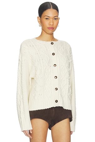 Tularosa Clarra Cardigan in Cream