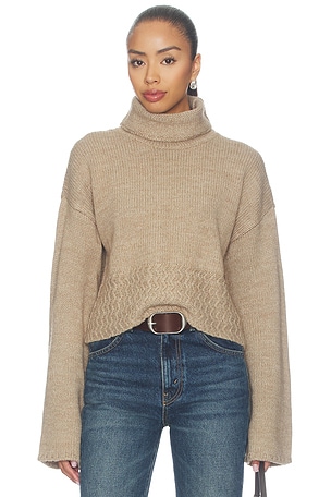 Viktoria Funnel Neck Pullover Tularosa