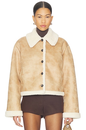 Tularosa Catrine Jacket in Tan