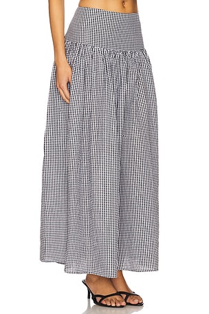 Tularosa Rory Maxi Skirt in Black. Size XXS. Also