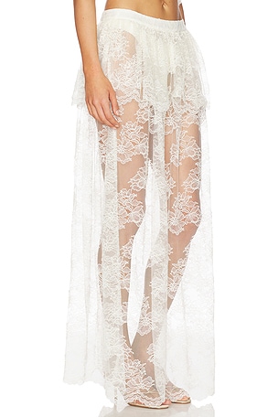 Tularosa Amelia Skirt in White