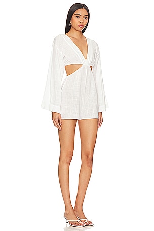 Tularosa Adilah Romper in Ivory