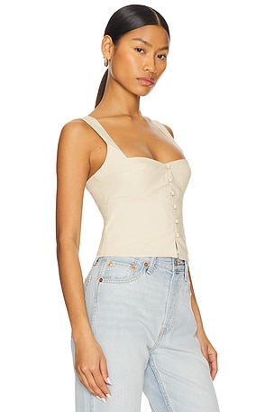 Tularosa Jess Top in Beige