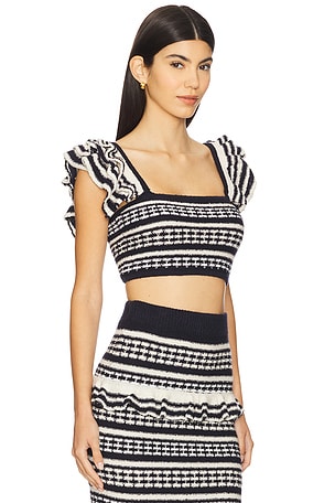 Tularosa Kaely Top in Navy