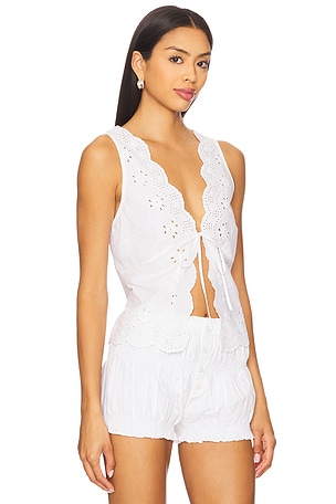 Tularosa Tessia Top in White