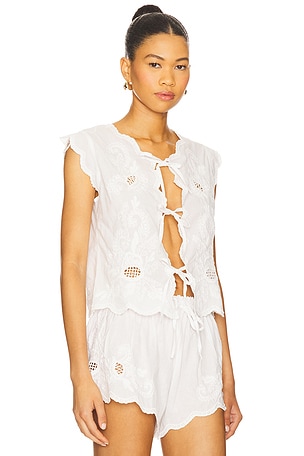 Tularosa Tory Top in White