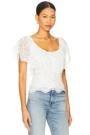 Tularosa Sofiya Top in White