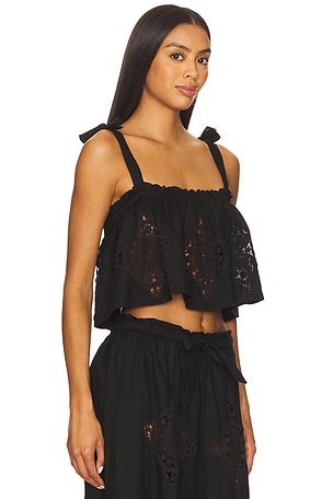 Tularosa Olivia Top en Noir
