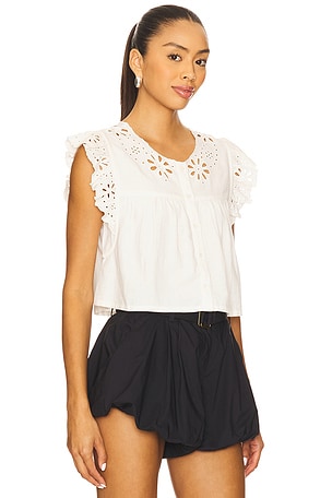 Tularosa jayne top en color Marfil