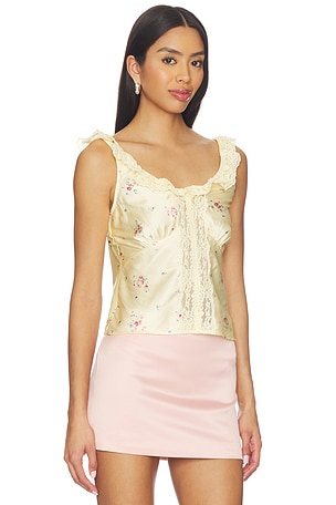 Tularosa Alice Top in Yellow