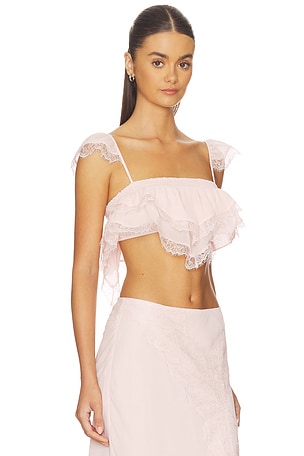 Tularosa Marisa Top in Blush