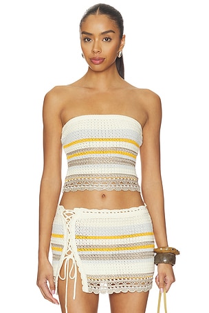 Caila Strapless Top Tularosa